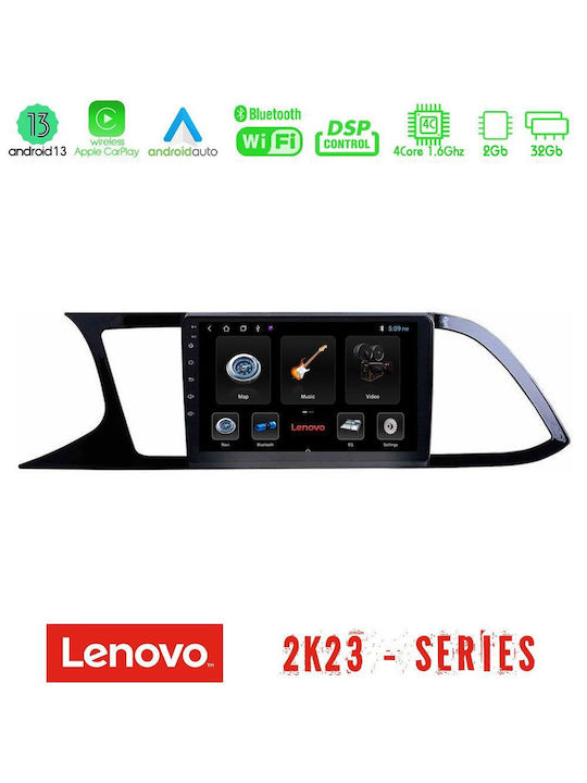 Lenovo Car-Audiosystem für Seat Leon 2012-2019 (WiFi/GPS) mit Touchscreen 9"