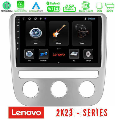 Lenovo Sistem Audio Auto pentru Volkswagen Scirocco (WiFi/GPS) cu Ecran Tactil 9"