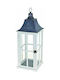 JK Home Decoration Felinar Lemn Alb 33x33x95buc 1buc