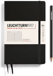 Leuchtturm1917 B6+ Notebook Ruled Black