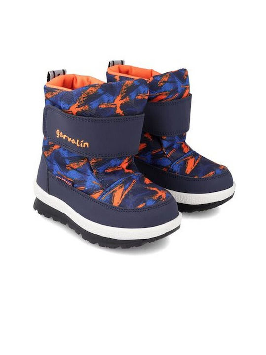 Garvalin Kids Boots Navy Blue