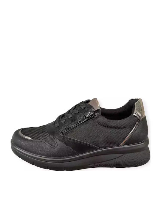 Damen Sneakers Schwarz