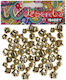 Describo Metallic Decorative Bell for DIY Crafts Gold 30pcs 1.2x1cm
