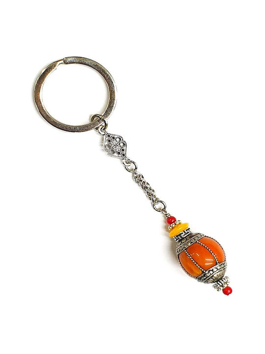 Roloi Komboloi Keychain Portocaliu