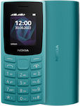 Nokia 105 4G (2023) Dual SIM Handy mit Tasten (Englisches Menü) Blau
