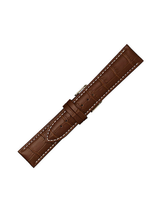 KOSTELO Leather Strap Brown 20mm