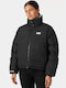 Helly Hansen Women's Short Puffer Jacket Double Sided for Spring or Autumn Black