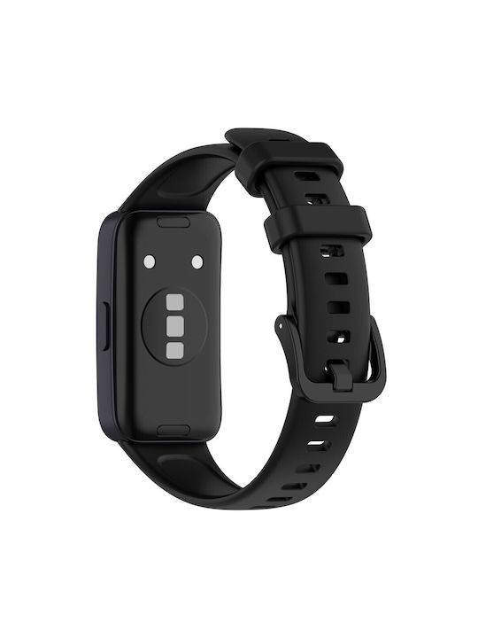 Armband Silikon Schwarz (Huawei Band 8)