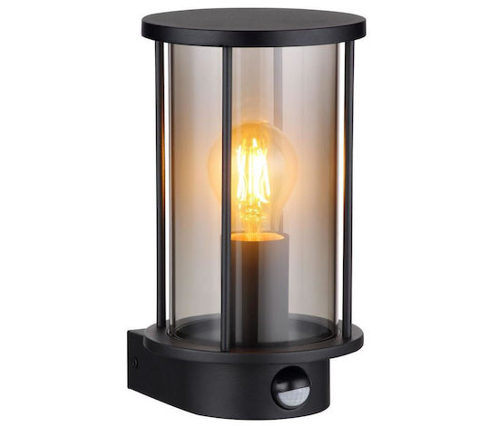 Globo Lighting Wall-Mounted Outdoor Lantern E27 IP54 14.3x25.2εκ.