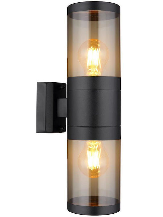 Globo Lighting Επιτοίχιο Εξωτερικό Σποτ E27 IP44 10.2x38εκ.