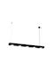 Eko Light Πολυέλαιος Ø102cm Μαύρος MLP8834