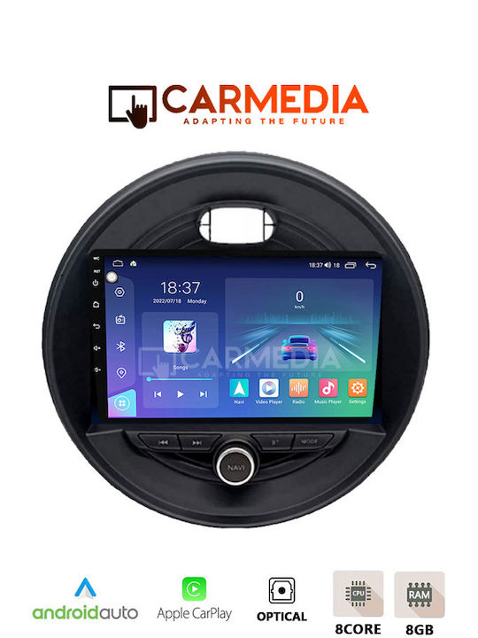 Carmedia Sistem Audio Auto pentru Mini Cooper / Clubman / Roadster / Țăran (Bluetooth/USB/WiFi/GPS/Apple-Carplay/Android-Auto) cu Ecran Tactil 9"