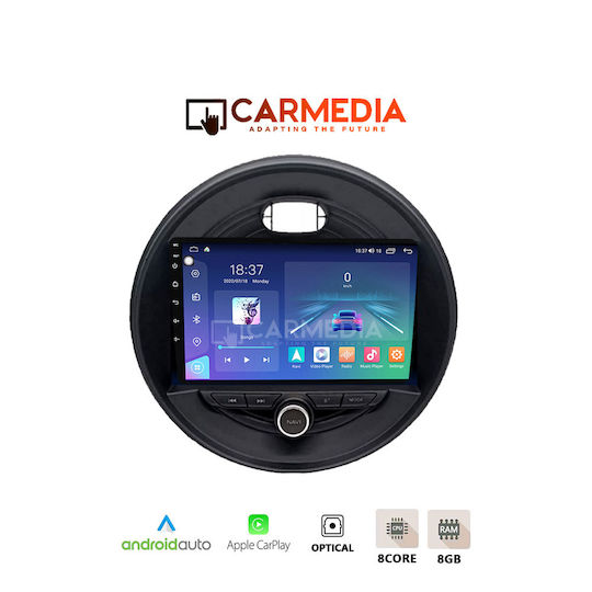 Carmedia Автомобилна Аудио Система (Блутут/USB/WiFi/GPS/Apple-Carplay/Android-Auto) с Тъчскрийн 9"