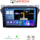 Carmedia Sistem Audio Auto pentru Suzuki Înălțime Nissan Pixo 2009+ (Bluetooth/USB/WiFi/GPS/Apple-Carplay/Android-Auto) cu Ecran Tactil 9"