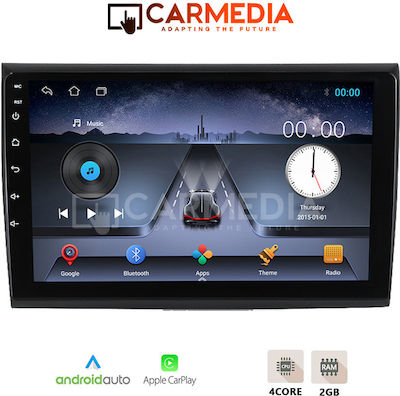 Carmedia Car Audio System for Fiat Bravo 2007+ (Bluetooth/WiFi/GPS) with Touch Screen 9"