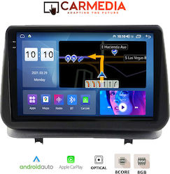 Carmedia Car Audio System for Renault Clio 2005-2011 (Bluetooth/USB/WiFi/GPS) with Touchscreen 9.5"