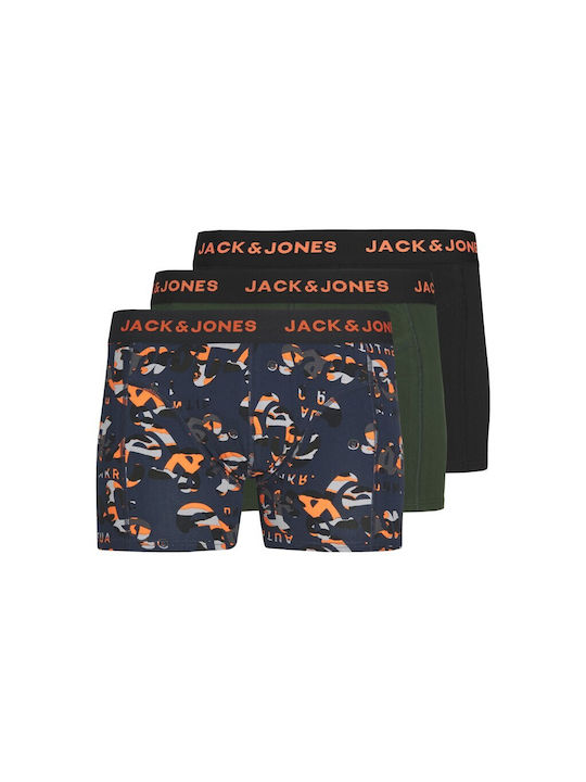 Jack & Jones Set Kinder Boxershorts Bunt 3Stück