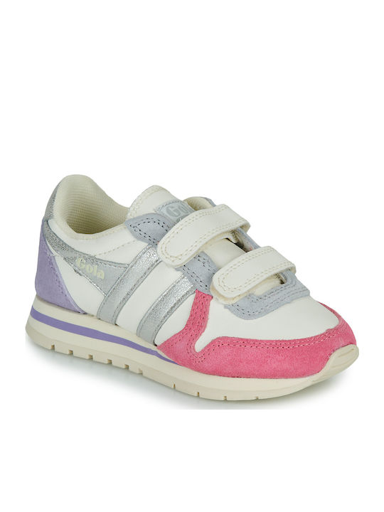 Gola Daytona Kids Sneakers with Scratch Beige