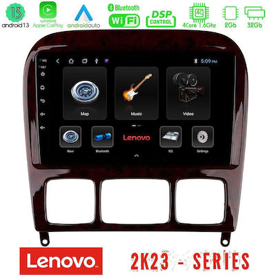 Lenovo Sistem Audio Auto 1999-2004 (Bluetooth/USB/WiFi/GPS/Android-Auto) cu Ecran Tactil 9"
