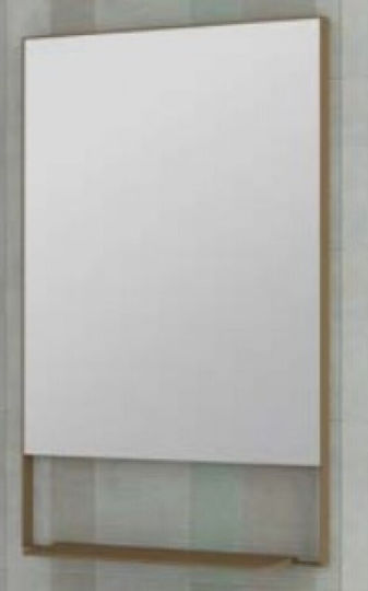 Savvopoulos Ορθογώνιος Καθρέπτης Μπάνιου 70x80cm Μπρονζέ