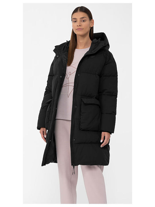 4F Women's for Hiking Long Puffer Jacket for Wi...