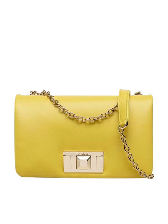 Leather Women's Bag Shoulder Gold
