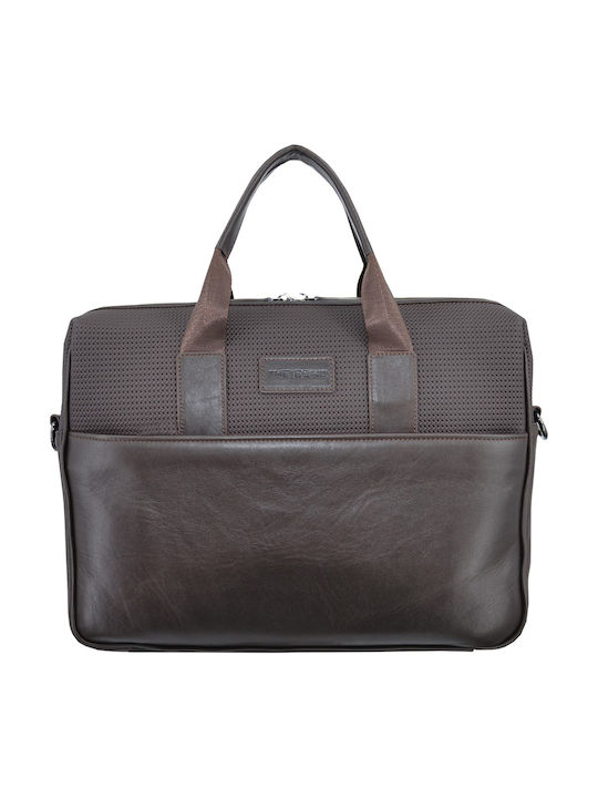 Leather Women's Professional Bag Brown