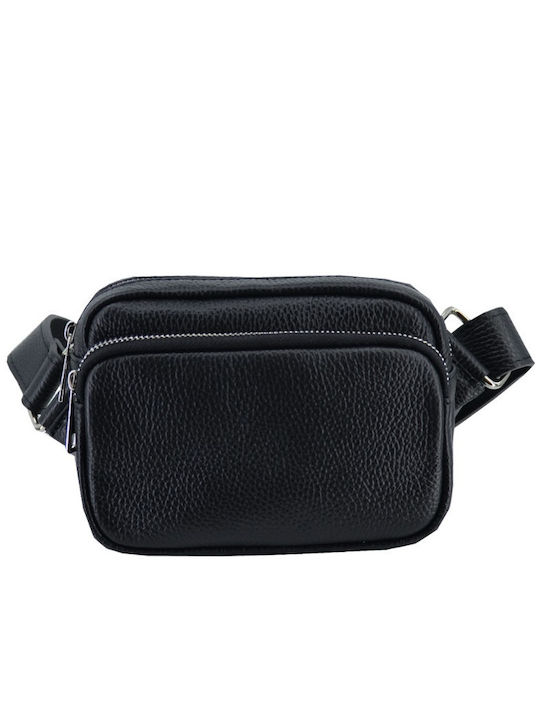 Leather Women's Bag Shoulder Black