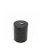 Tightvac Vase Coffee with Airtight Lid Plastic Black 800ml