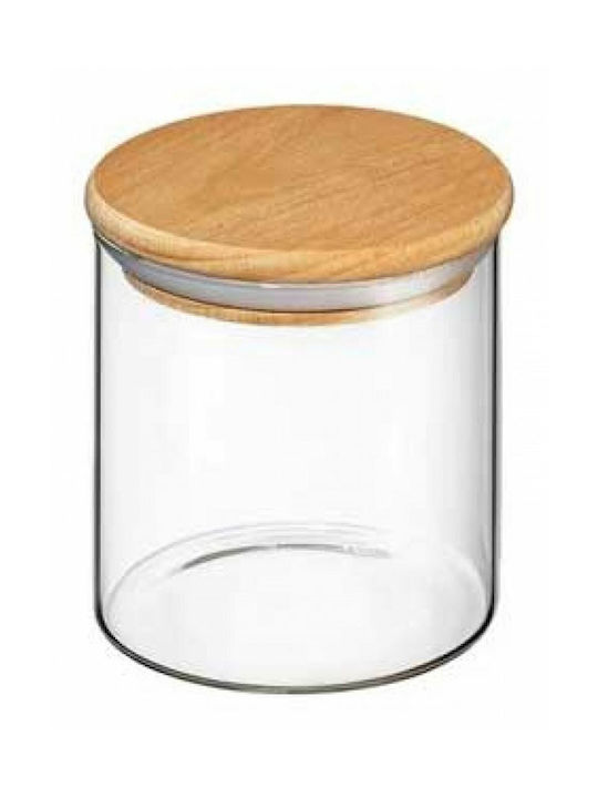 Glass General Use Vase with Airtight Lid 700ml