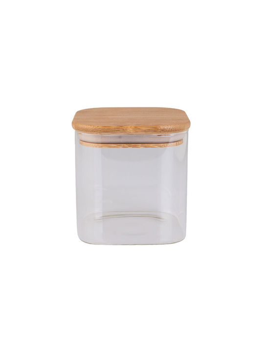 Bamboo Wooden General Use Vase with Airtight Lid 550ml