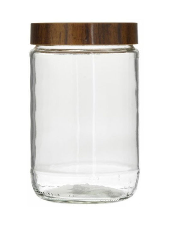Herevin Glass General Use Vase with Lid 660ml