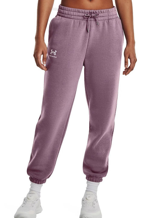 Under Armour Damen-Sweatpants Jogger Lila Vlies