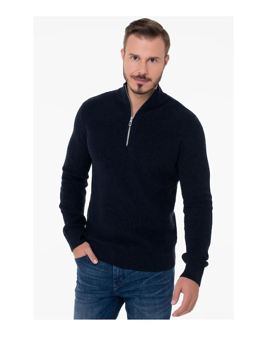 Long Sleeve Sweater Navy Blue