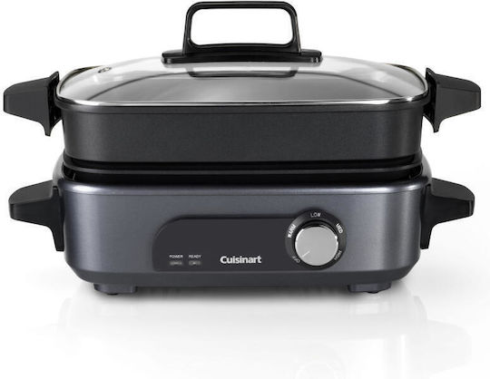 Cuisinart Multifunktionskocher 1400W mit Kapazität 4.7Es Schwarzer