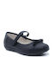 Kids Anatomic Ballerinas with Hoop & Loop Closure Black