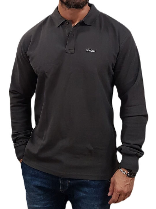 Rebase Men's Long Sleeve Blouse Dark Grey