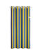 Saint Clair Kids Grommet Top Curtain Stripes Yellow 1752030115080 165x250cm