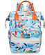Queen Mother Diaper Bag Blue 26cm.