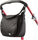 Caretero Shoulder/Hand Diaper Bag Black 40x30cm.