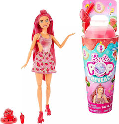 Barbie Pop Reveal Păpușă Pepene verde pentru 3++ Ani