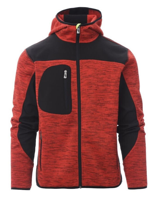 Payper Softshell Work Cardigan Red