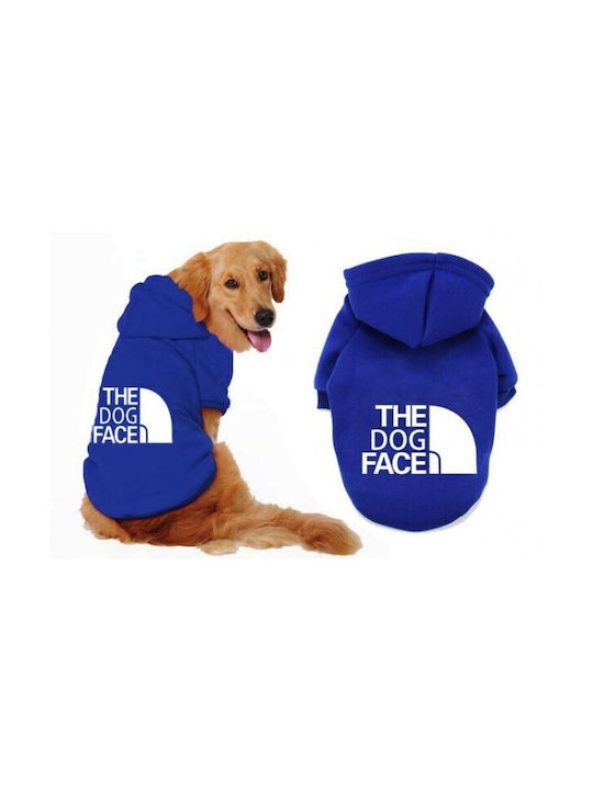 Value Imports Sweatshirt Hund in Blau Farbe 35cm.