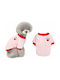 Value Imports Fleece Hundeshirt in Rosa Farbe 32cm.