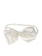 Designer's Cat White Kids Headband with Bow