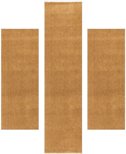 Decostar Dolce-s 71181-808 Σετ Χαλιά Κρεβατοκάμαρας Κίτρινα DE172245 3τμχ