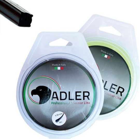 Adler Agro Square Brush Cutter Trimmer Line 3.3mm 12m 204-011