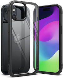 Ringke Fusion Bold Back Cover Plastic / Silicone Black (iPhone 15)