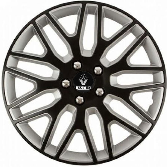 Versaco Set Capace De Roți Auto Dakar Nc Compatibilitate Renault 4 Bucăți 14 Negru