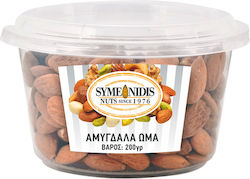 Symeonidis Almonds Raw Shelled 200gr 52001220770003